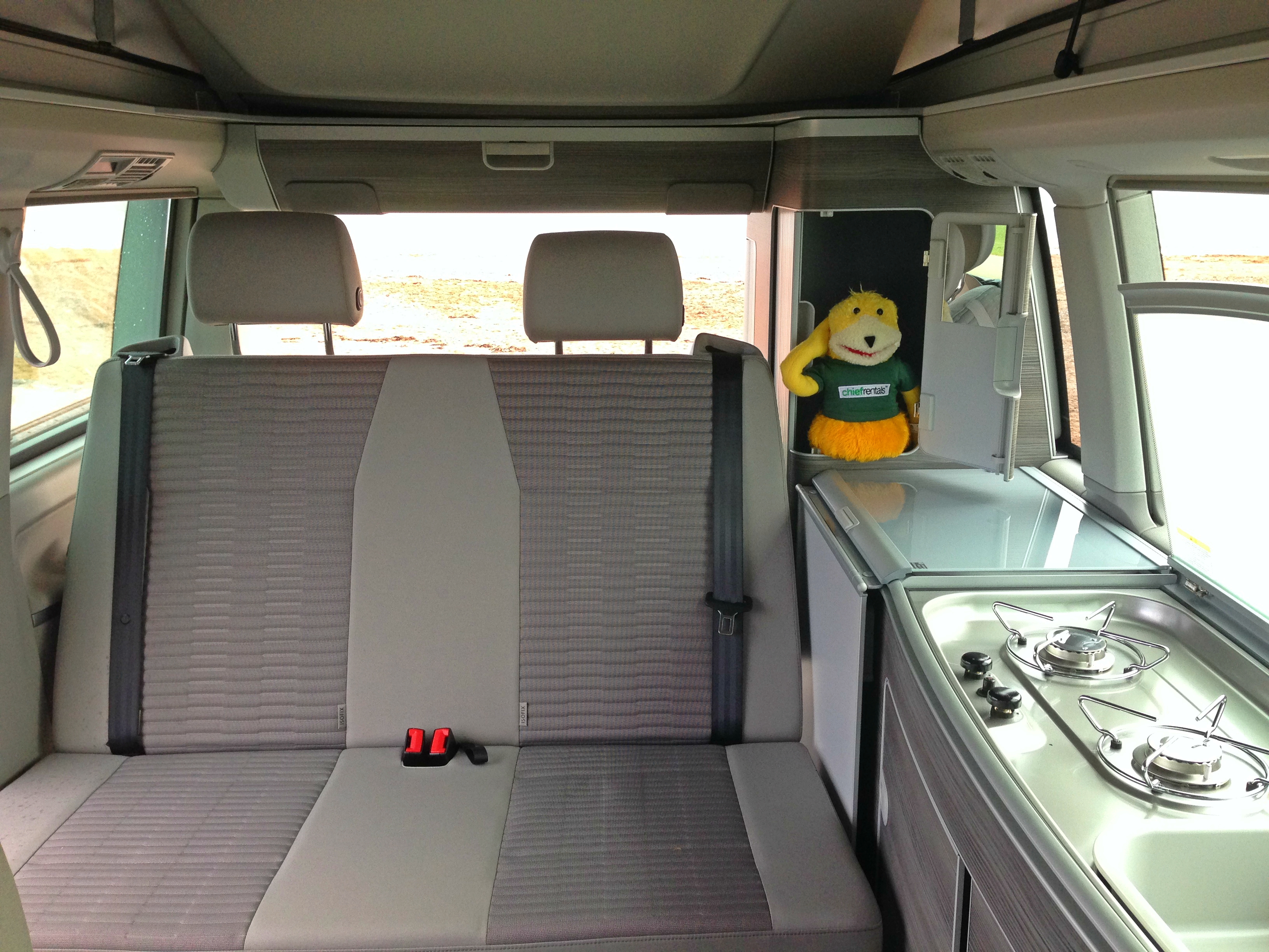 VW California Campervan Motorhome Hire in Devon